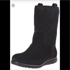 Cole Haan Suede Roper Boots